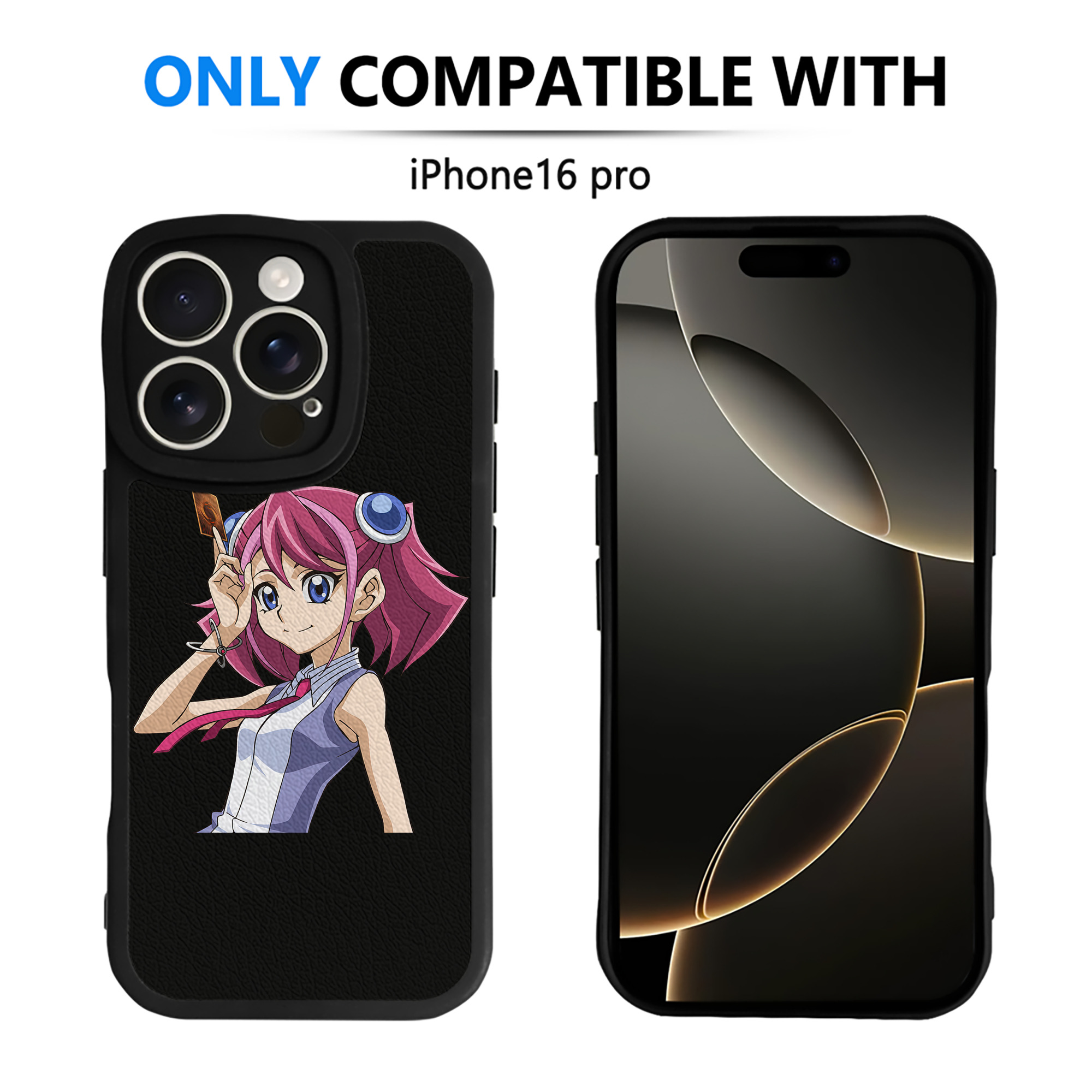 遊☆戯☆王 Yu-Gi-Oh! 【iPhone 16シリーズ対応】シリコンスマホケース（レザー調） 材質：シリコン